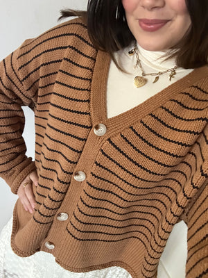 Cotton Knit Cardigan