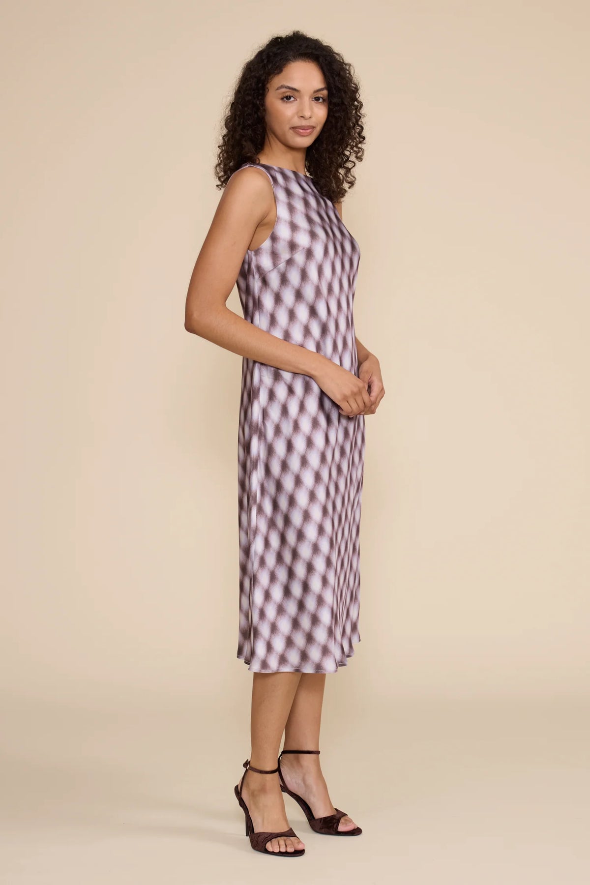 Meiline Midi Bias Dress