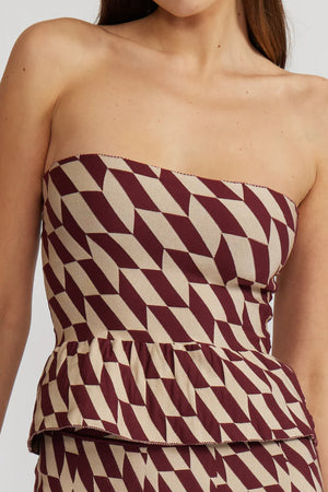 Antonella Strapless Top