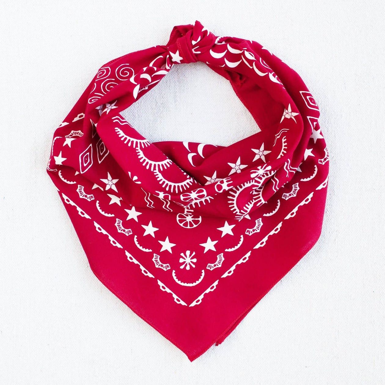 Elements Red Bandana