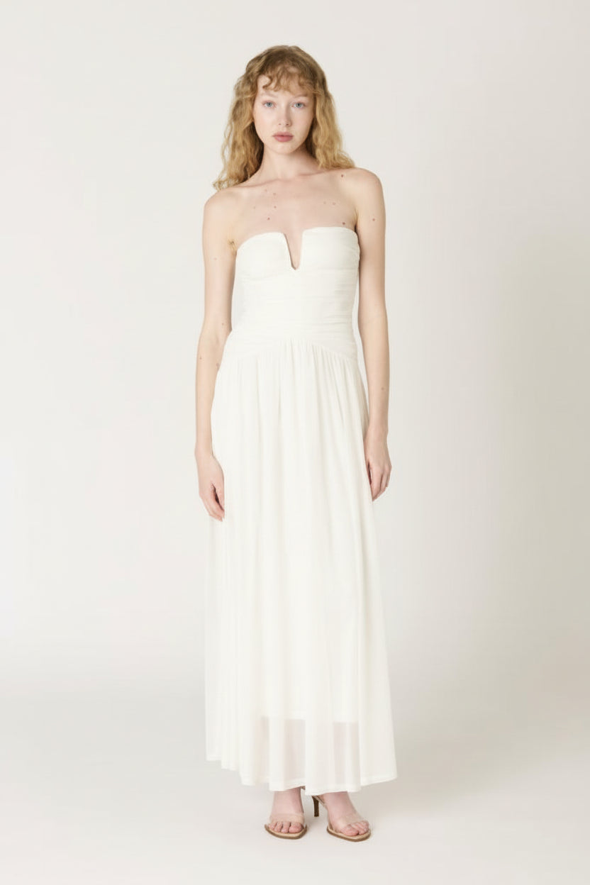 Beverly Dress - White