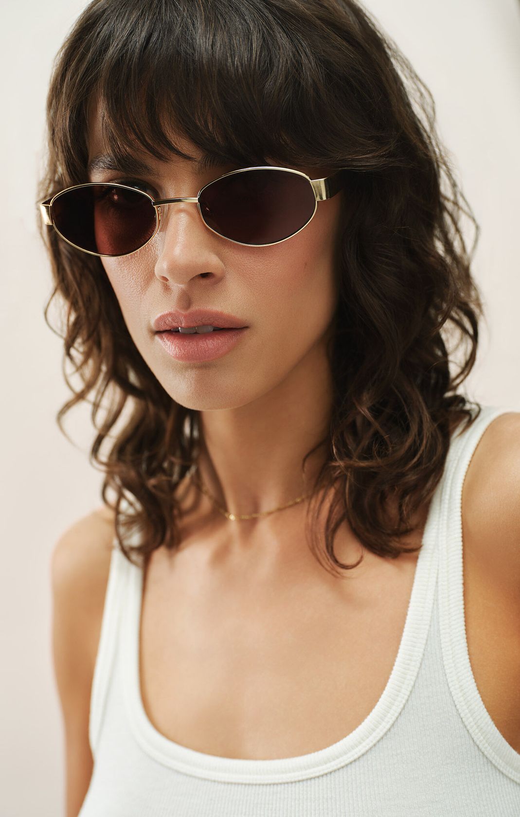 Z Supply Palisades Sunglasses - Satin Gold