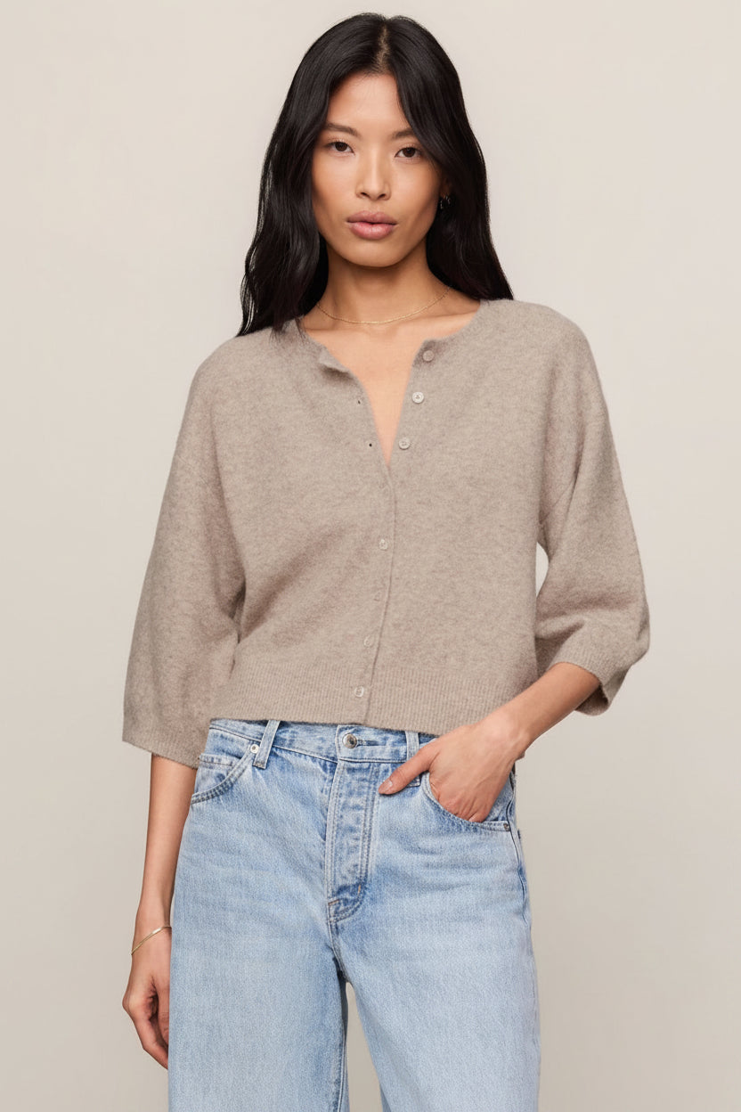 Z Supply Valor Cardigan - Natural Heather