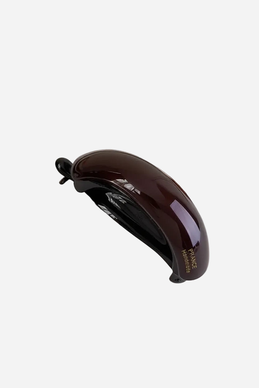 Dark Brown Banana Hair Clip