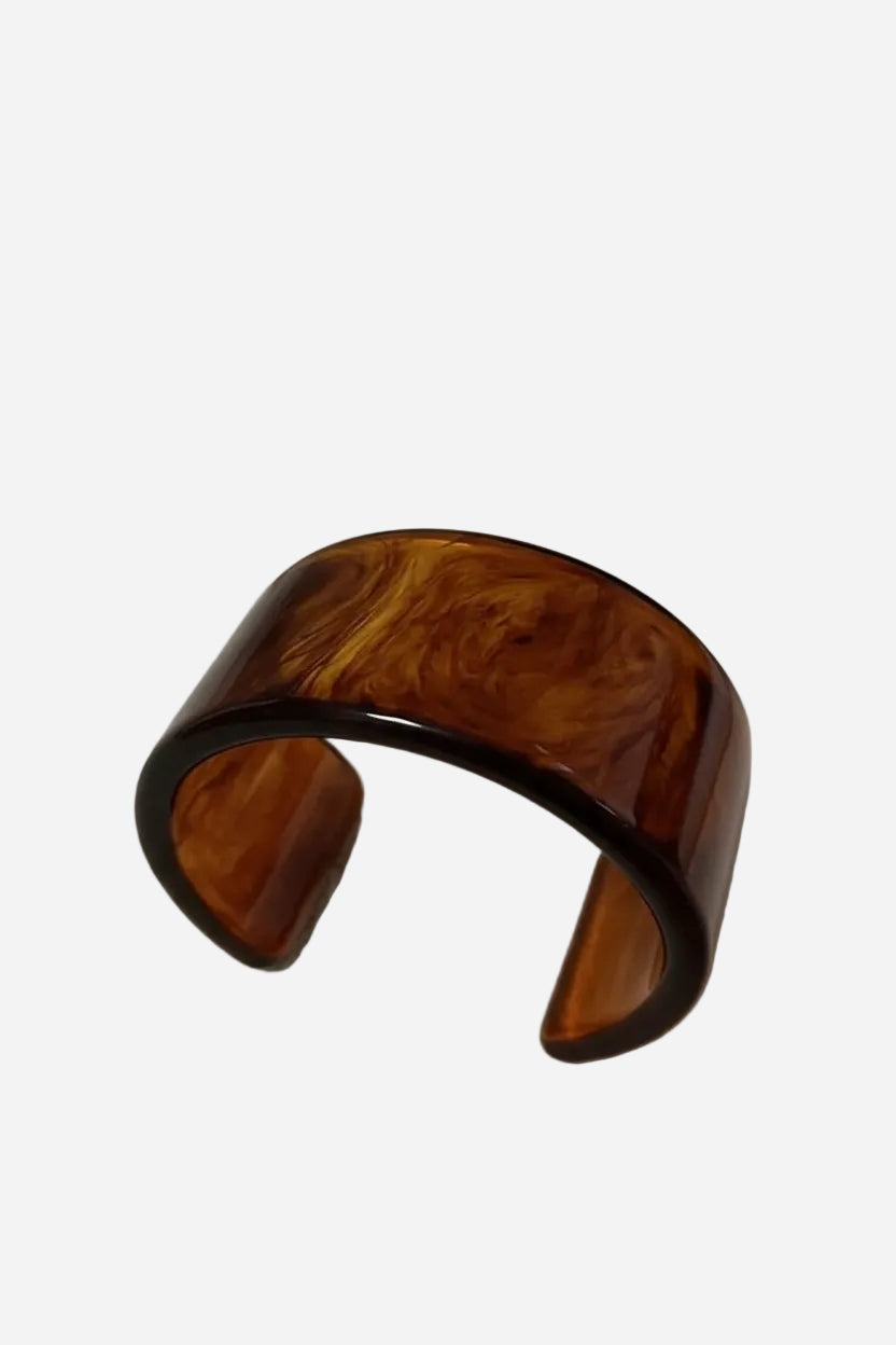 Acrylic Cuff- Dark Brown
