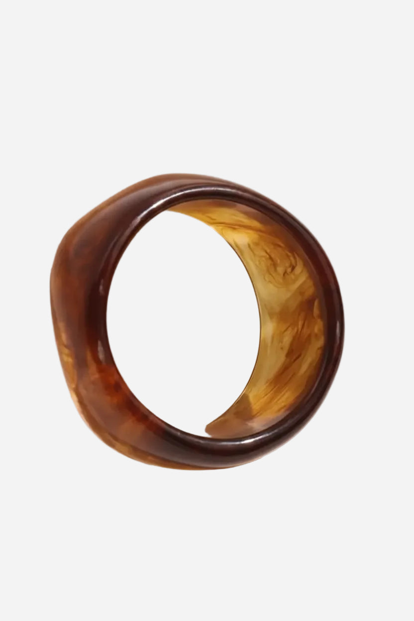 Acrylic Bracelets- Light Brown