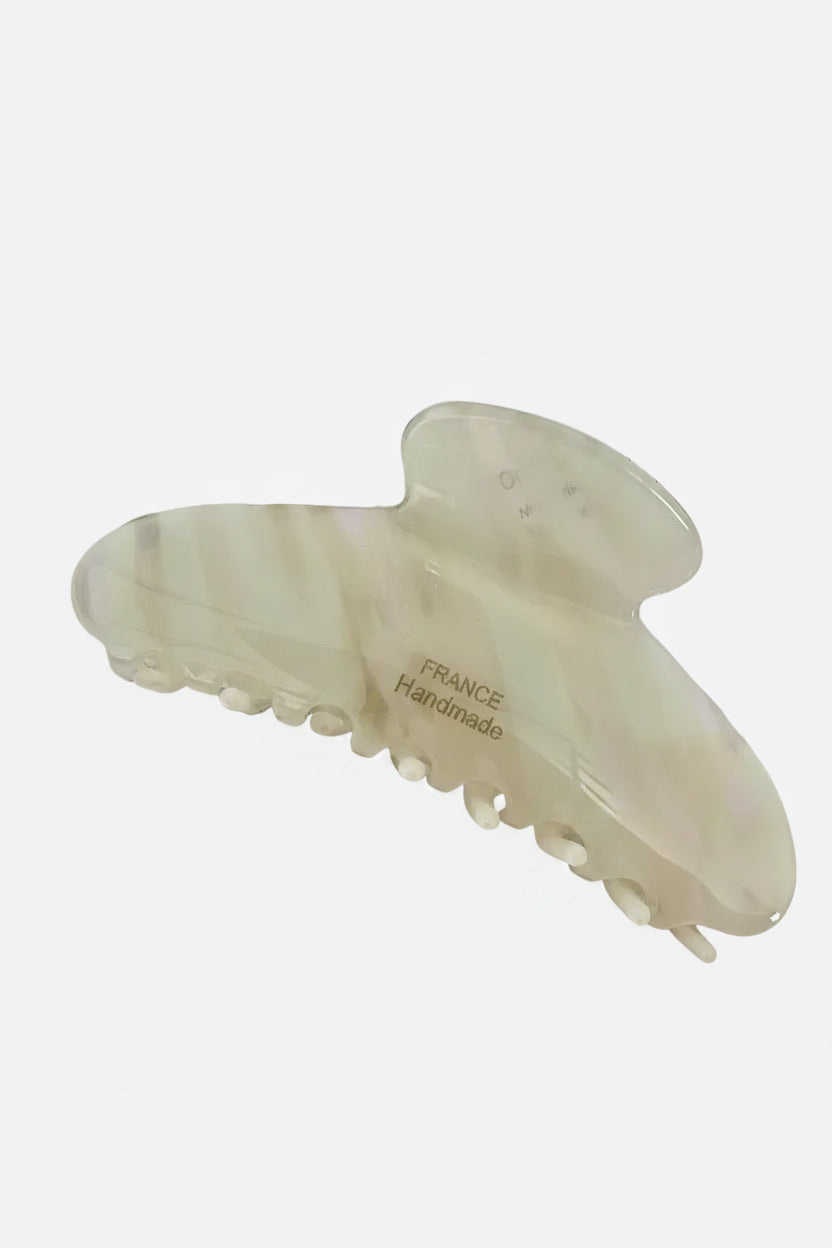 Simple Ivory Claw Clip