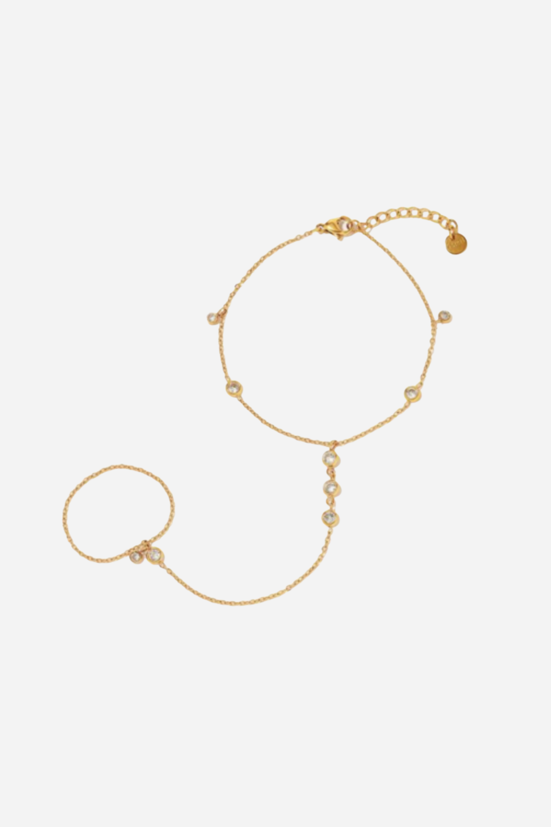 18K Hadley Hand Chain Bracelet