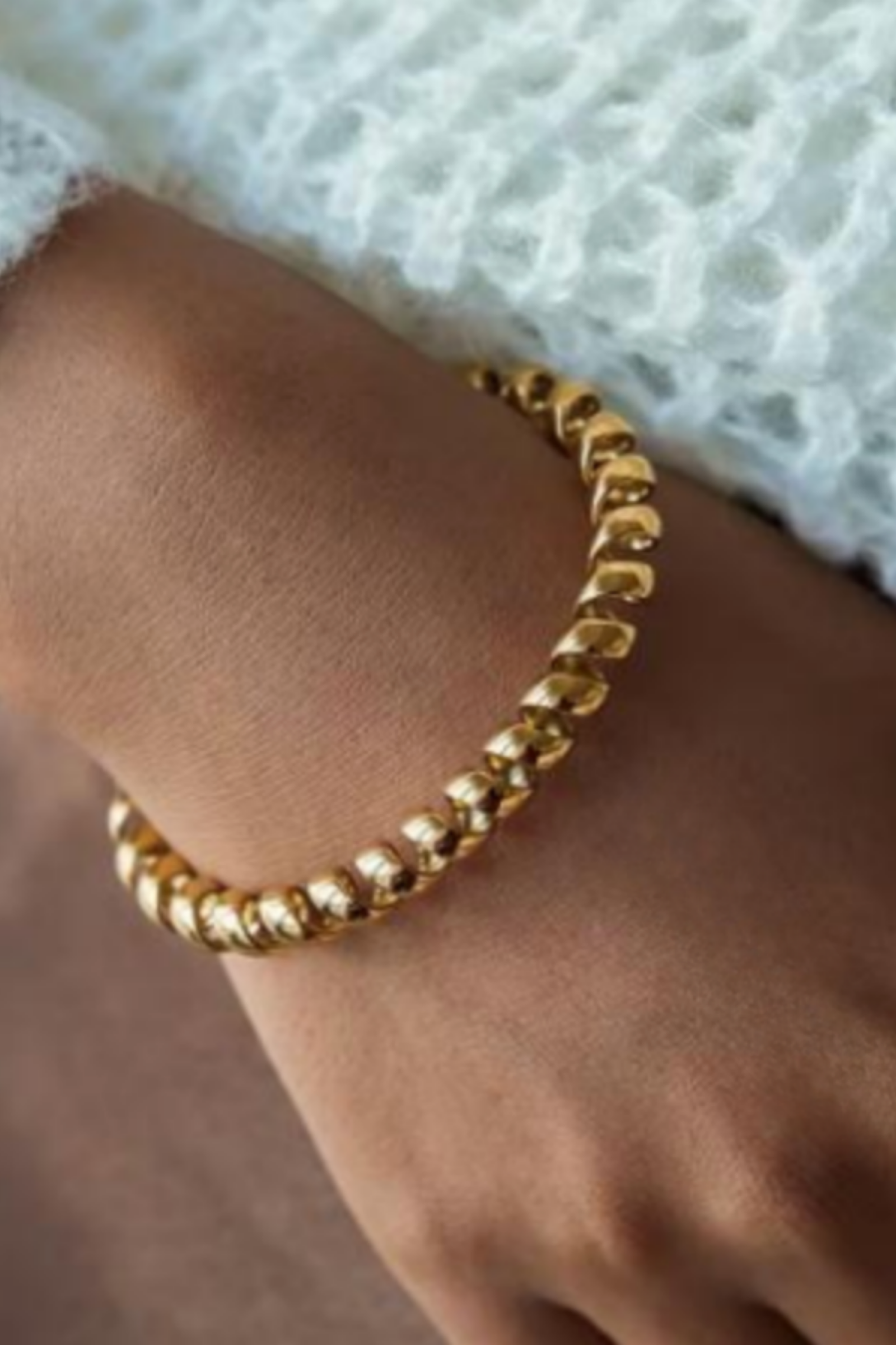 18K Quinn Spiral Bracelet