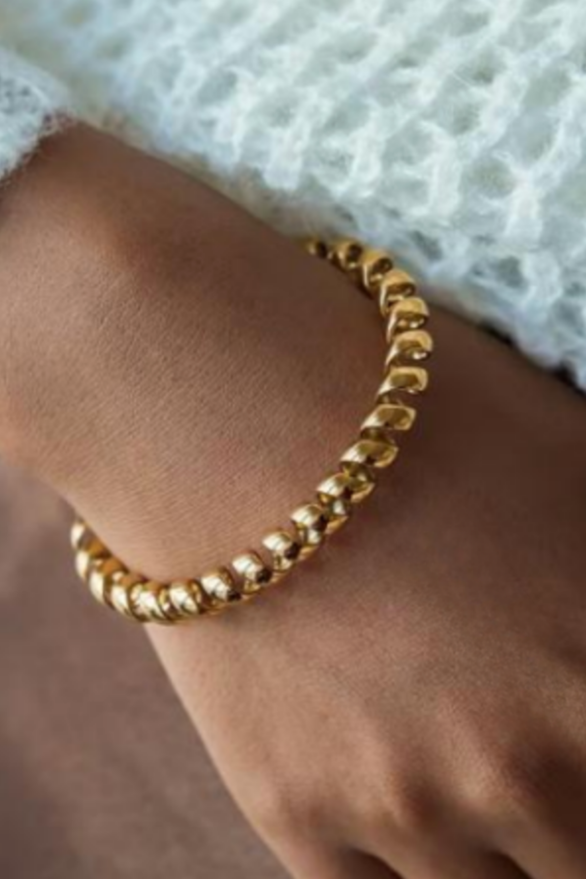 18K Quinn Spiral Bracelet