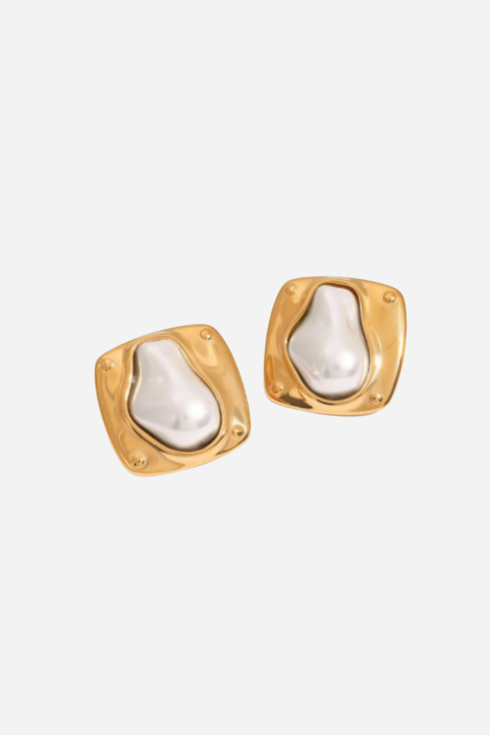 18K Aurora Pearl Earrings