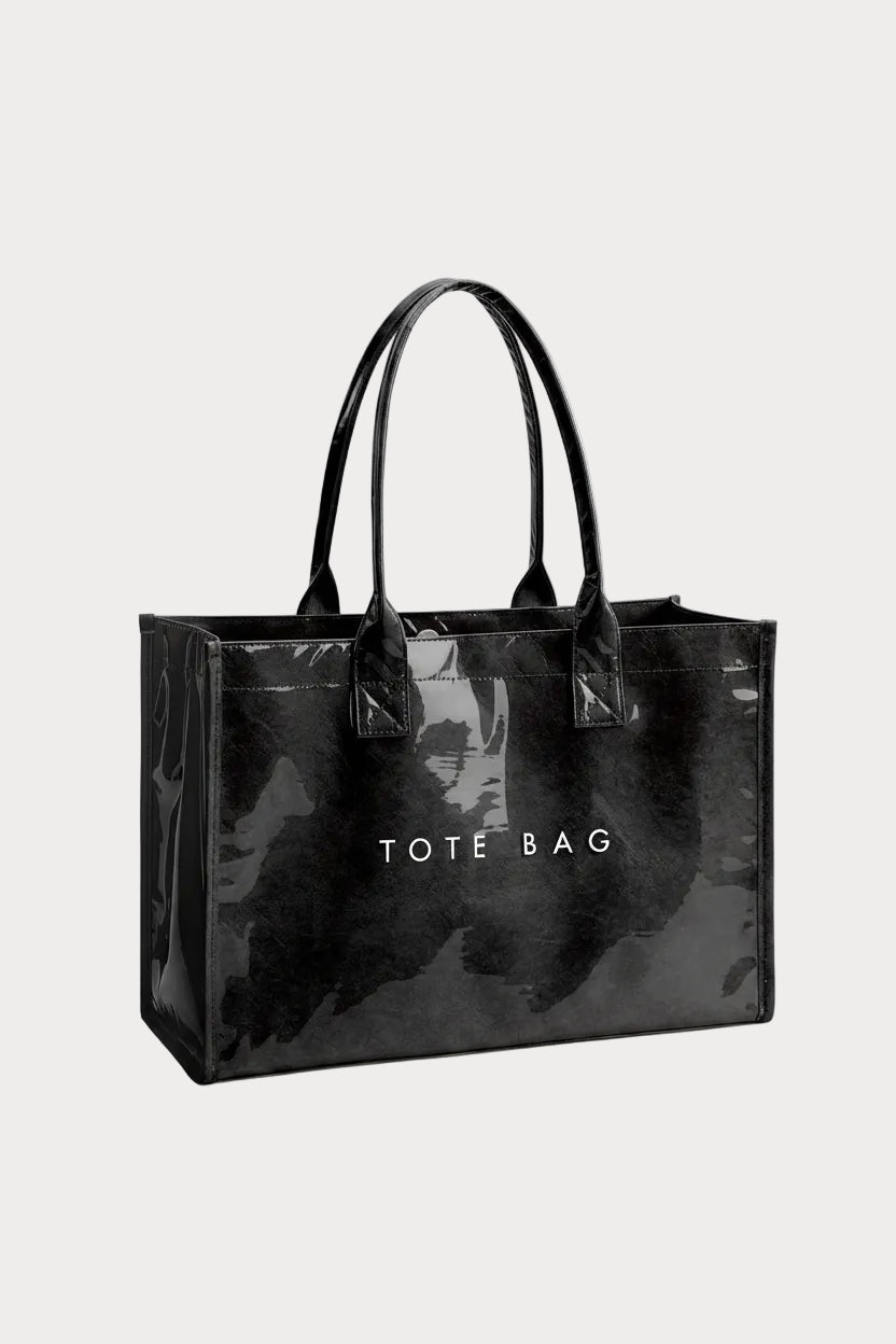 Square Tote Bag - Black