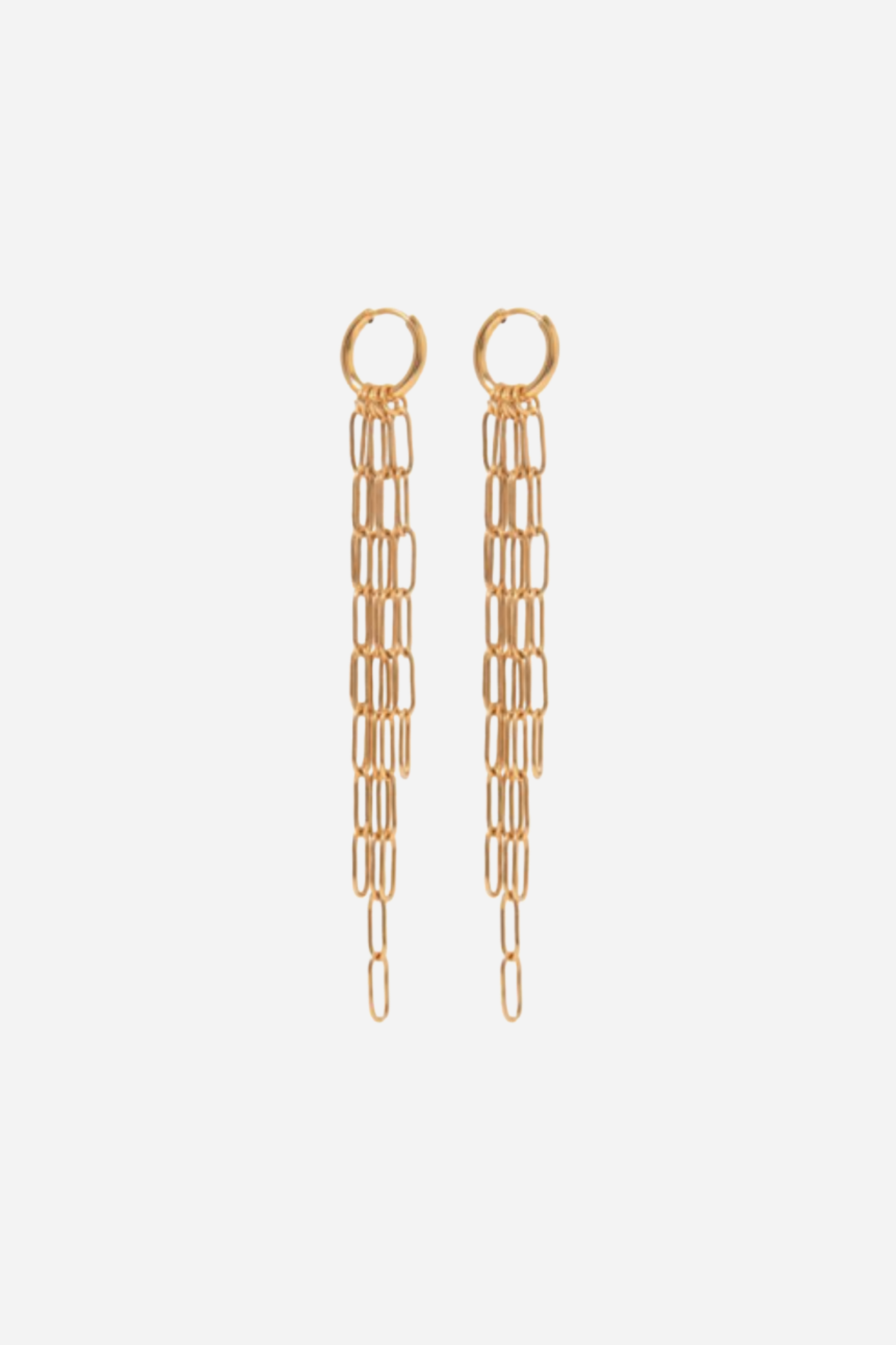18K Isla Chain Earrings