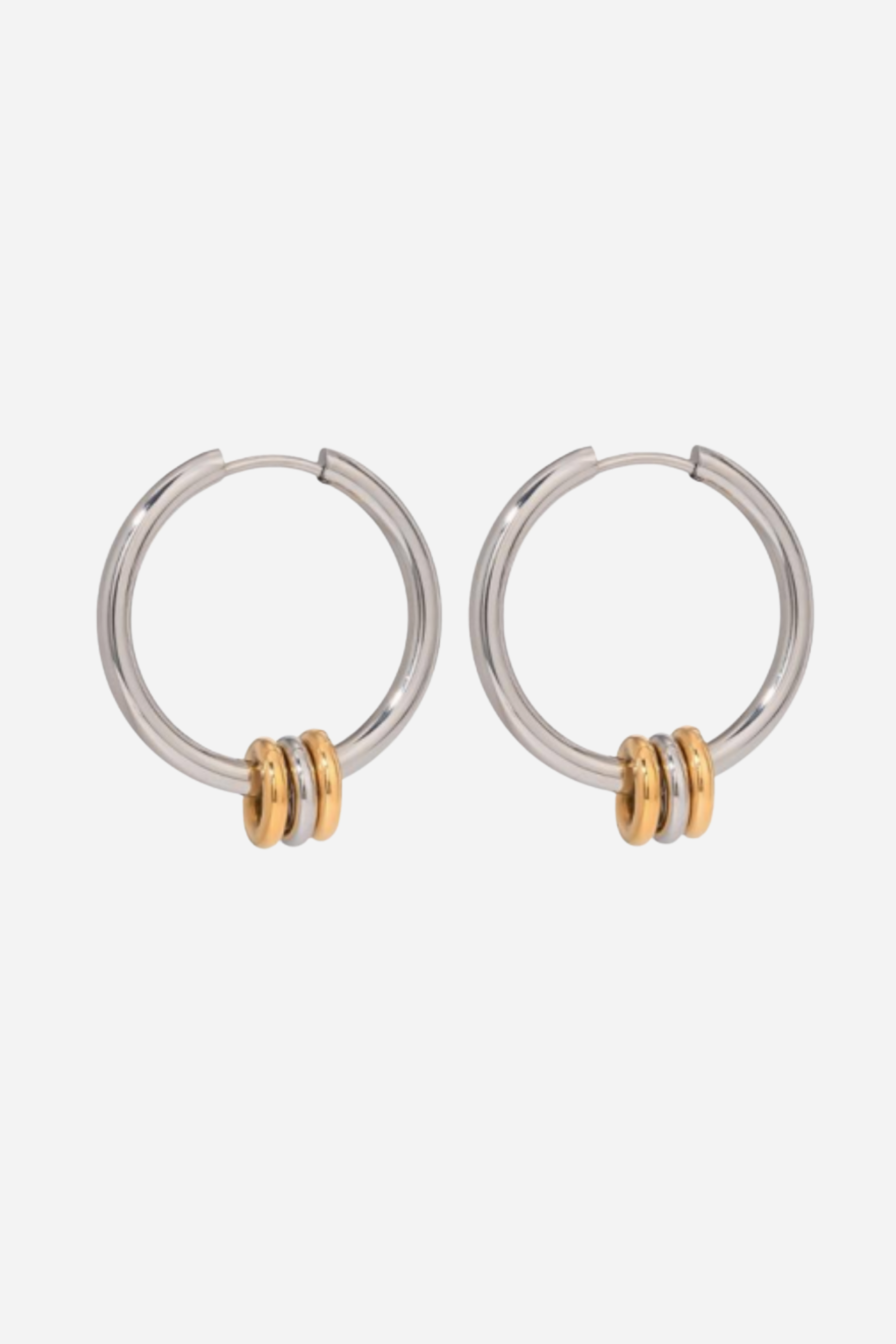 18K Evelyn Hoop Earrings