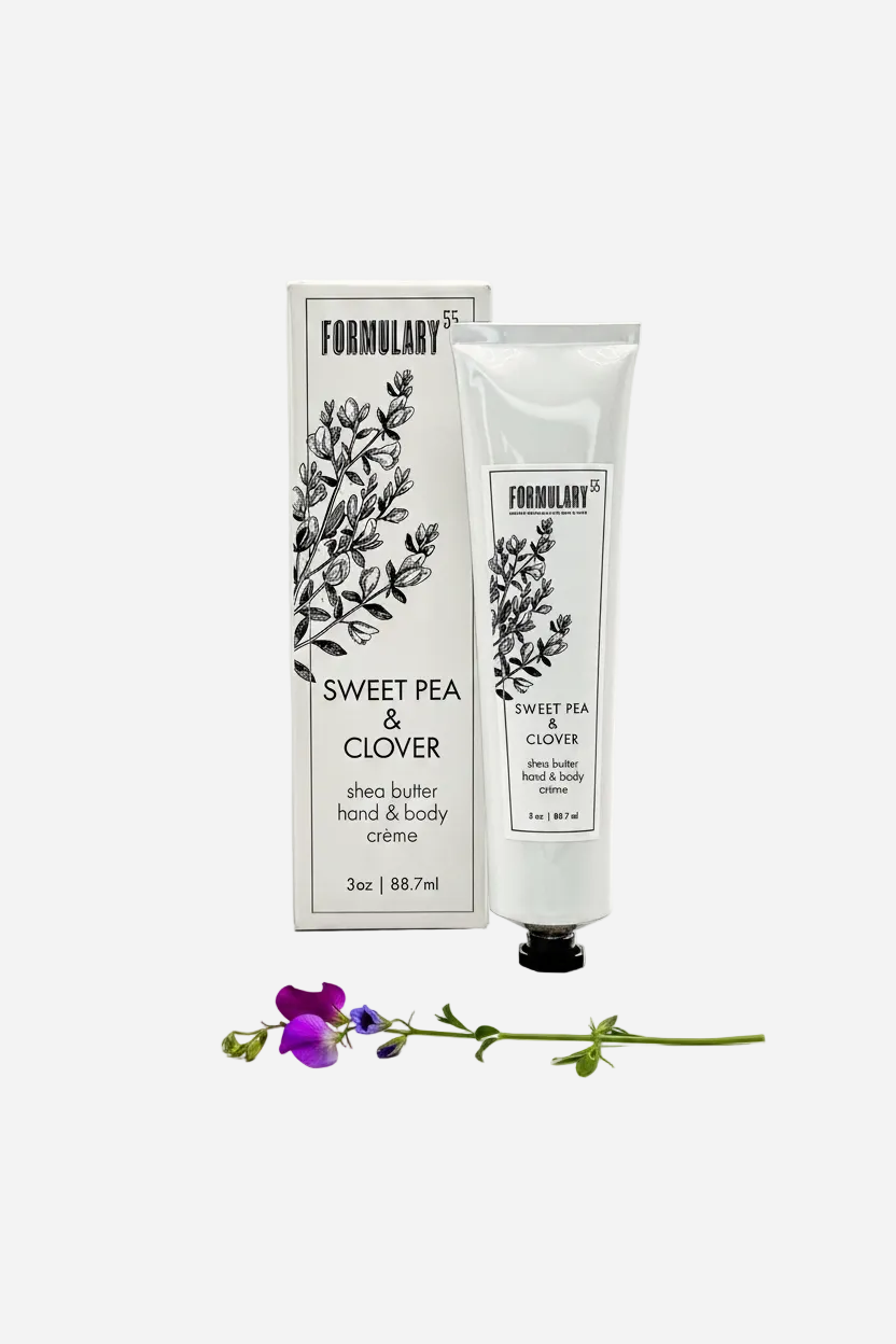 Formulary 55 Hand & Body Cream - Sweet Pea & Clover