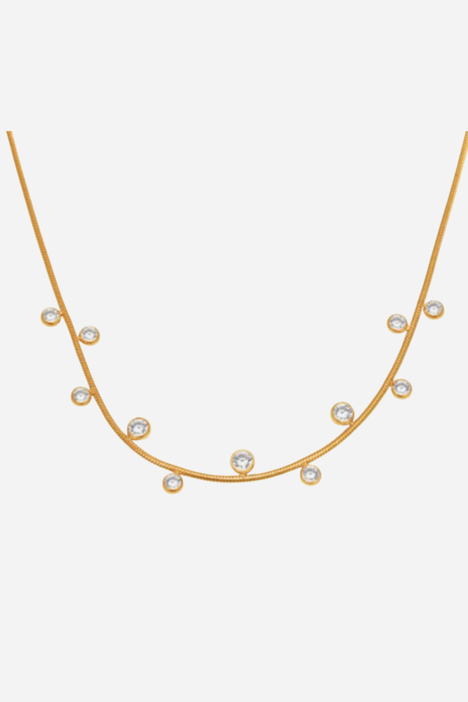 18K Autumn Diamond Necklace