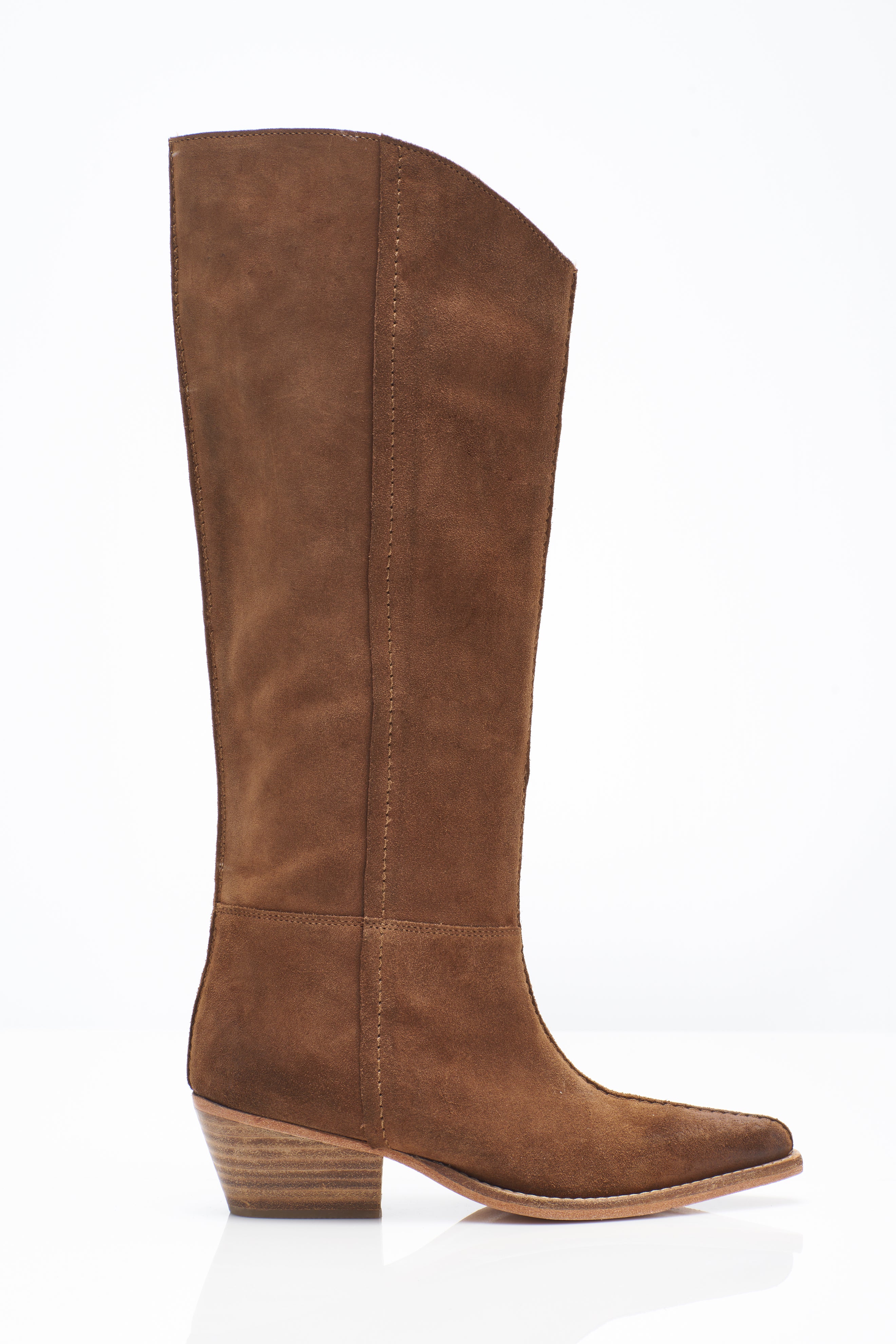 Free People - Sway Low Slouch Boots 2.0 - Tan