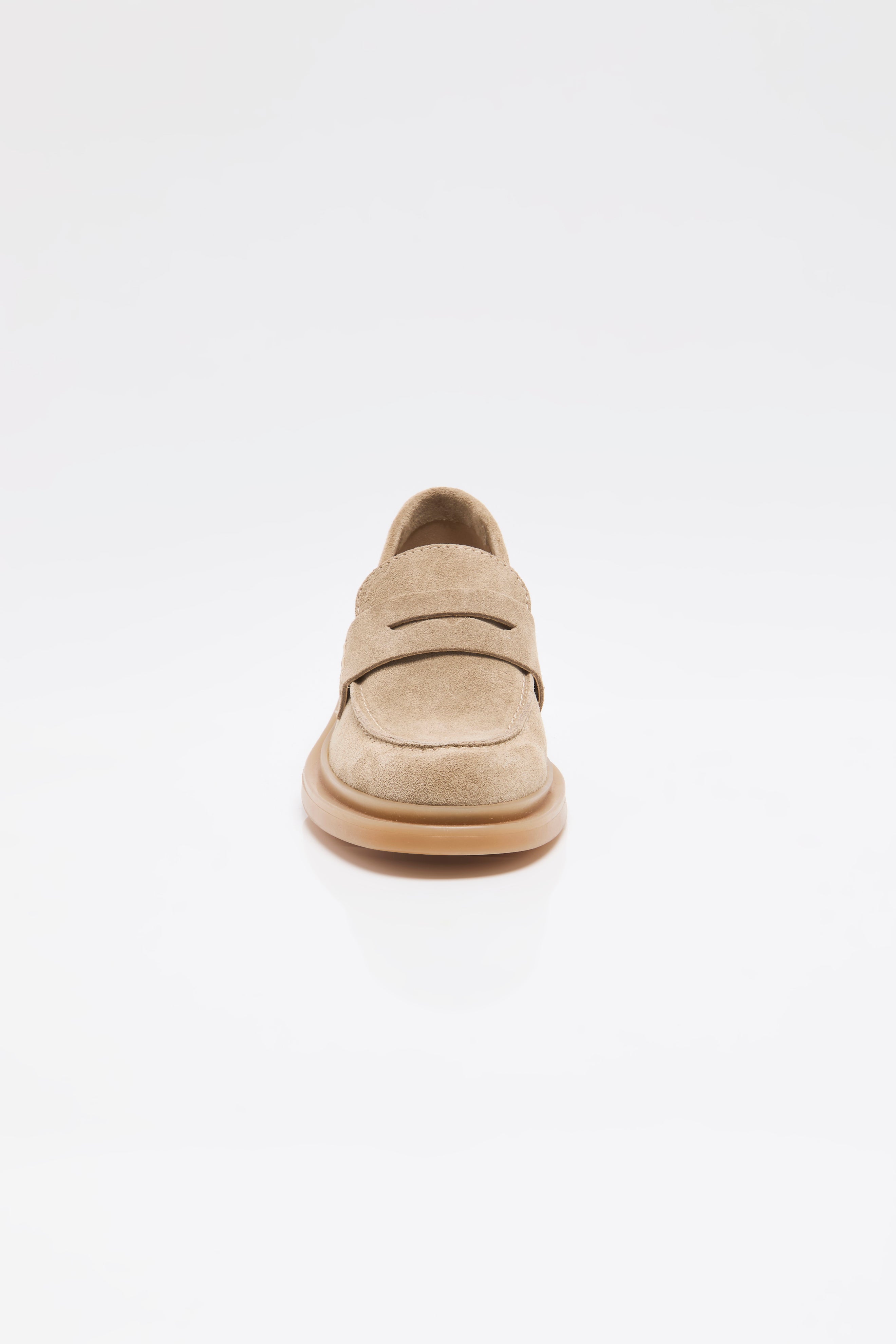 Free People - Lana Loafer - Taupe Suede