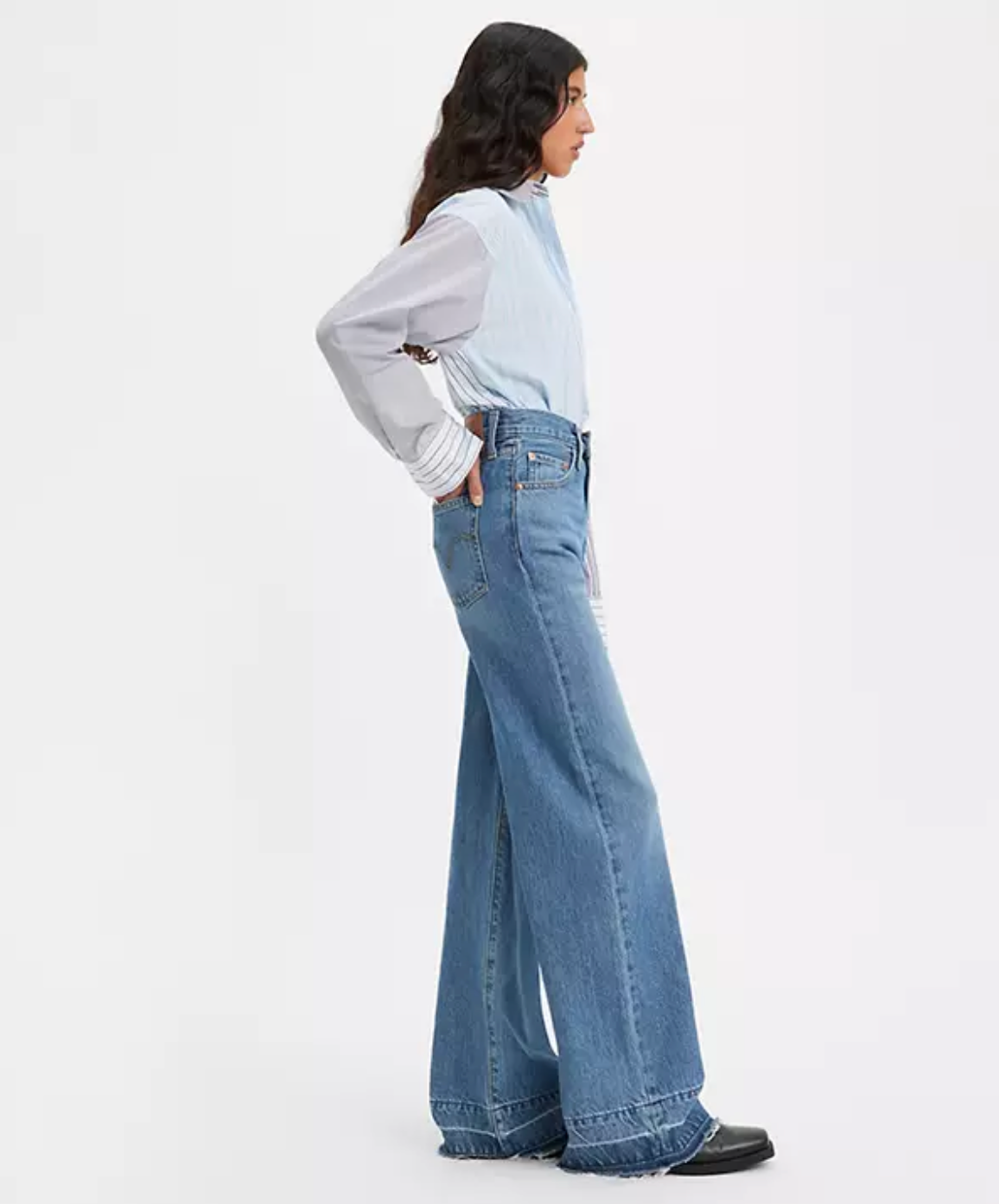 Levi s Ribcage Wide Leg Women s Jeans Maude