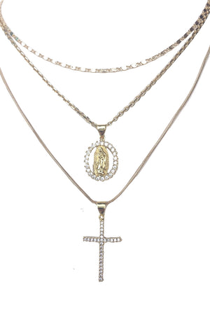 Farrah B Seeker Layer Necklace