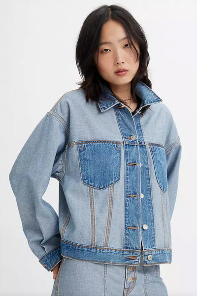 Levi's reversible dad trucker hot sale jacket