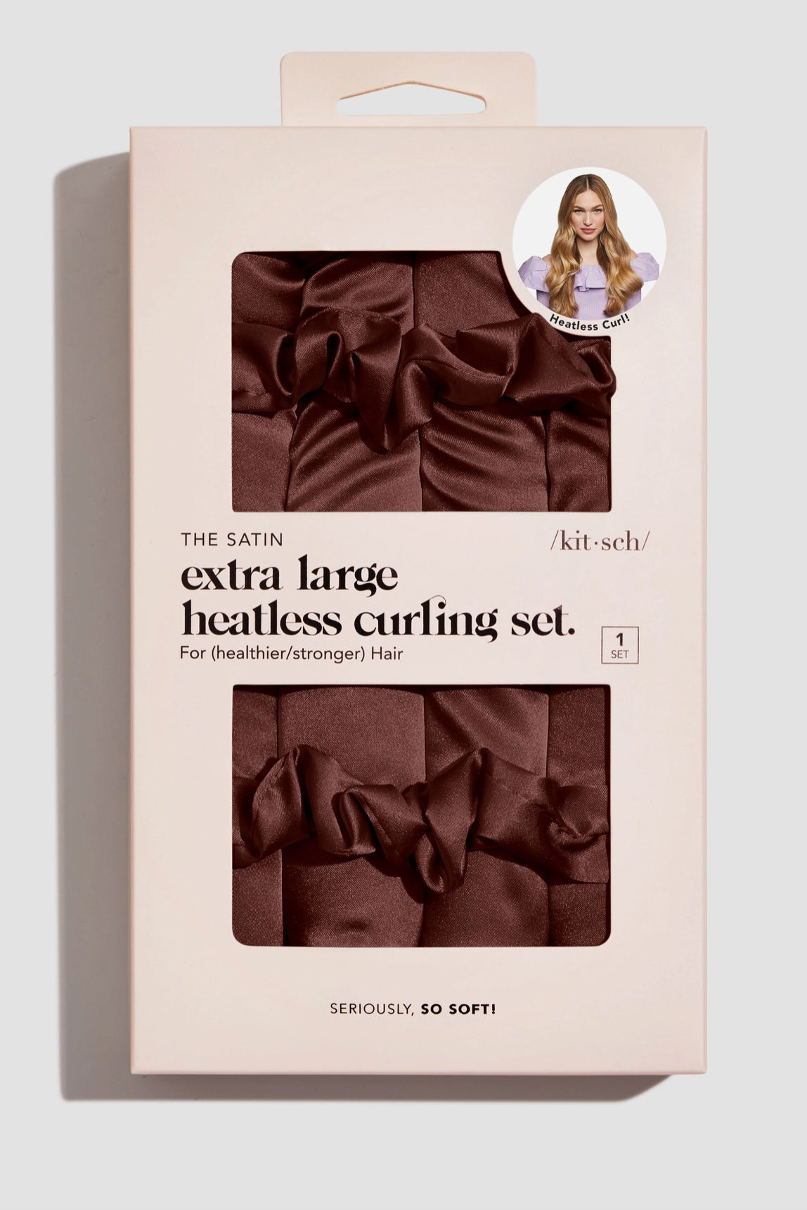 KITSCH XL Satin Heatless Curling Set