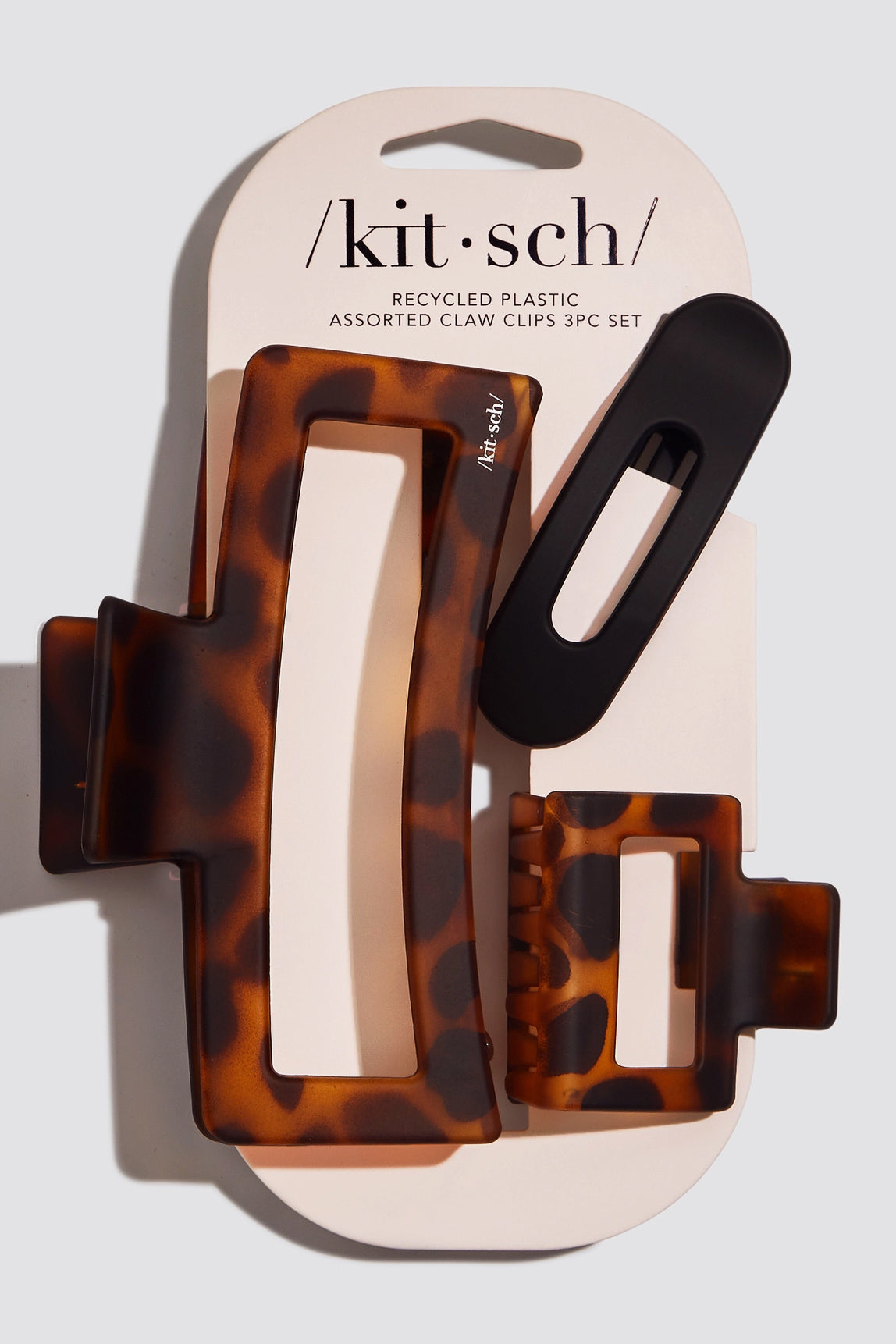 KITSCH Assorted Claw Clips - Open Shape