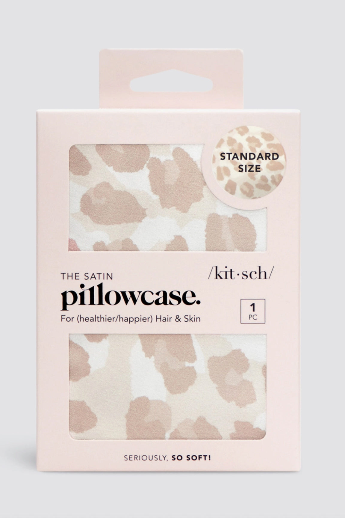 KITSCH - Satin Pillowcase - Leopard