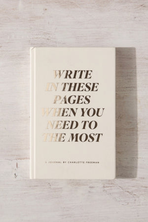 Write in These Pages Journal