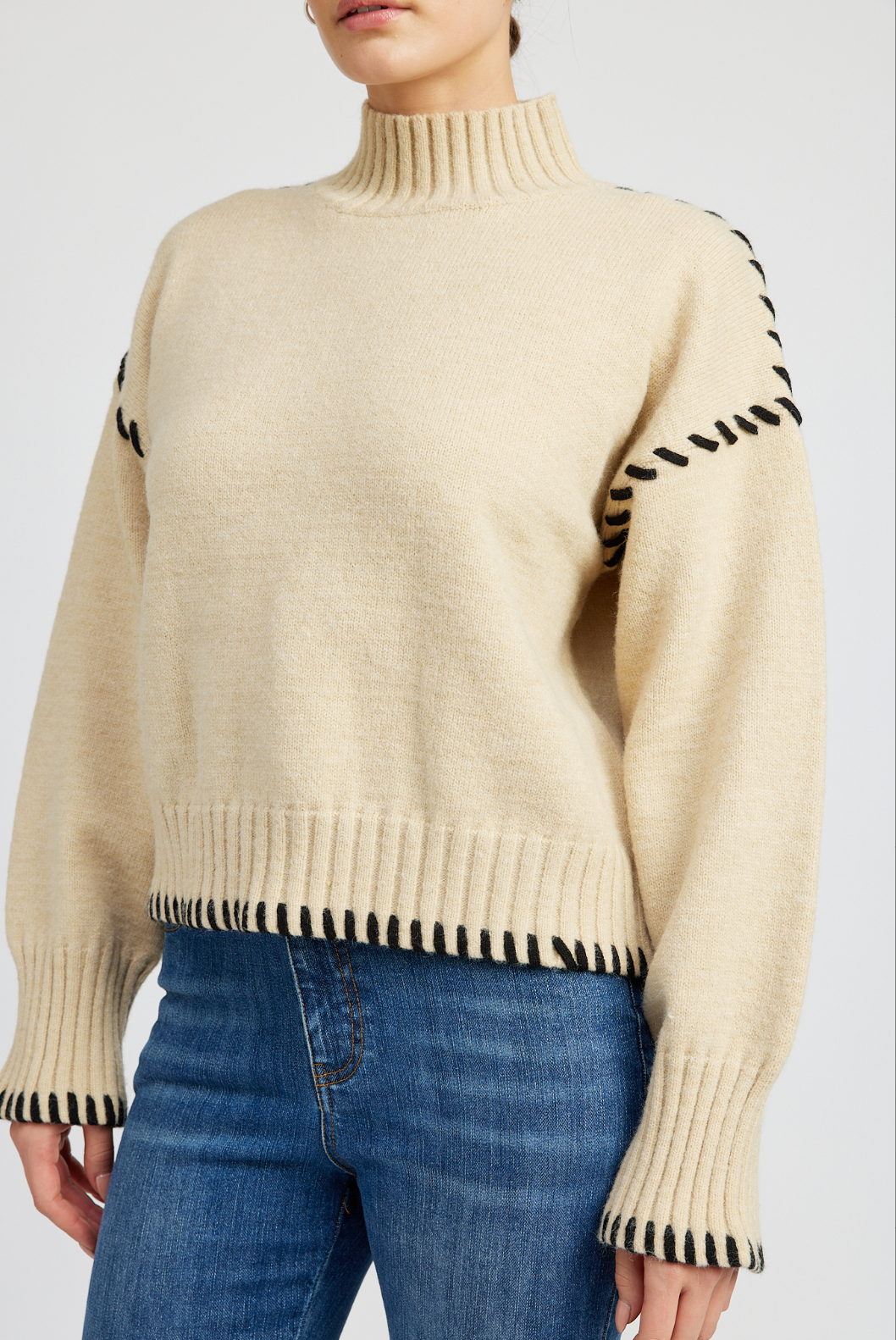 Merrill Whip Stitch Sweater