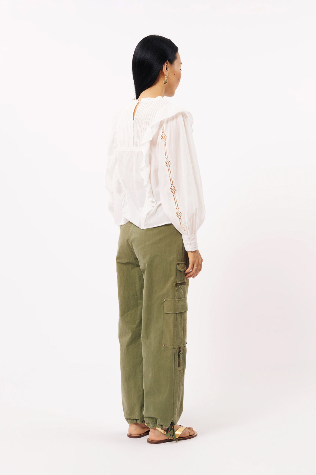 FRNCH Augustine Woven Pants