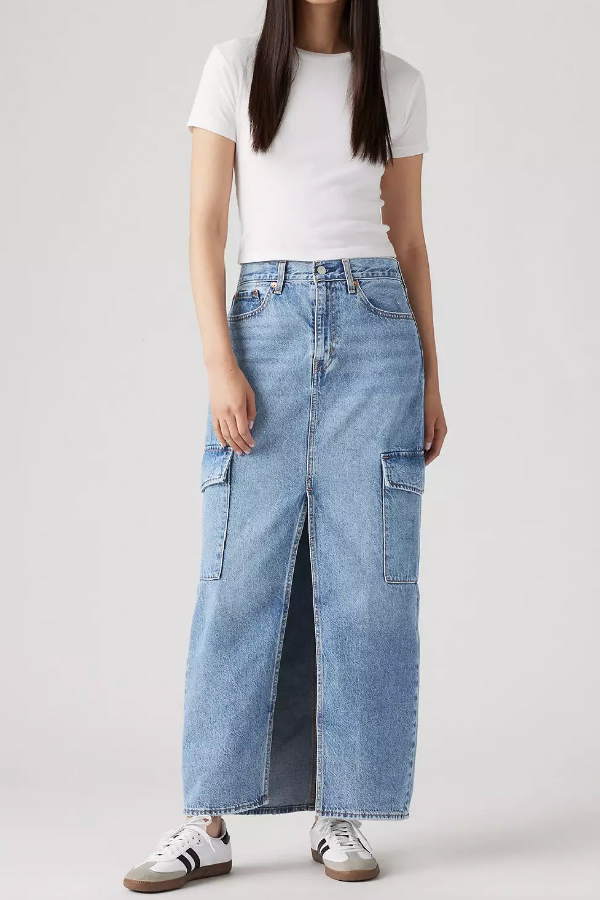 Levi's Ankle Column Cargo Skirt