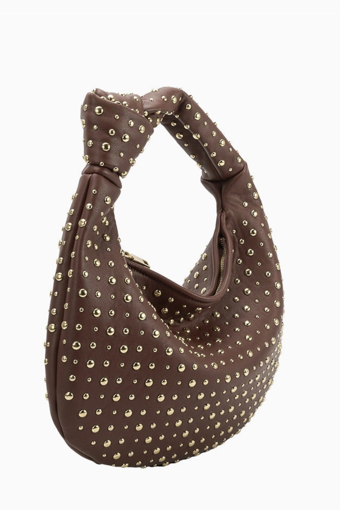 Melie Bianco - Brigitte Studded Bag - Chocolate