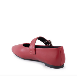 Seychelles Spinning Around Ballet Flats - Red