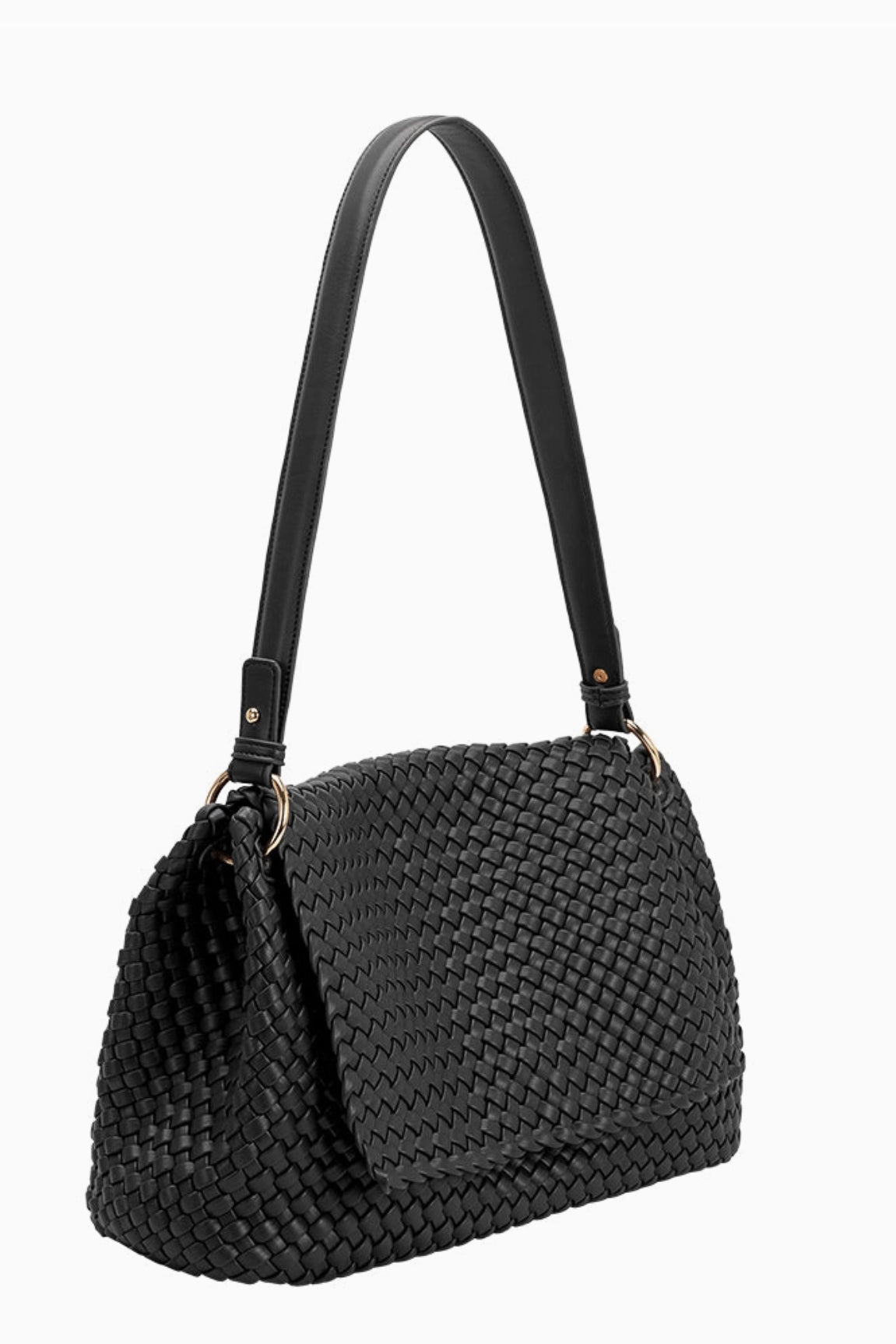 Melie Bianco - Natalia Shoulder Bag - Black