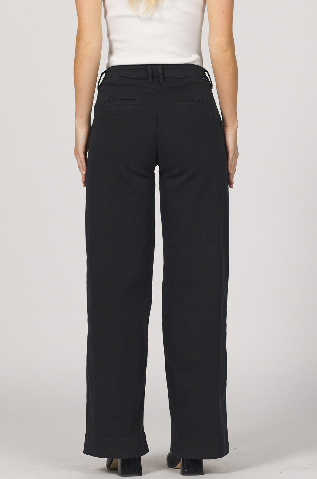 Brandy Straight Leg Pants - Black