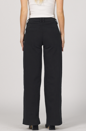 Brandy Straight Leg Pants - Black