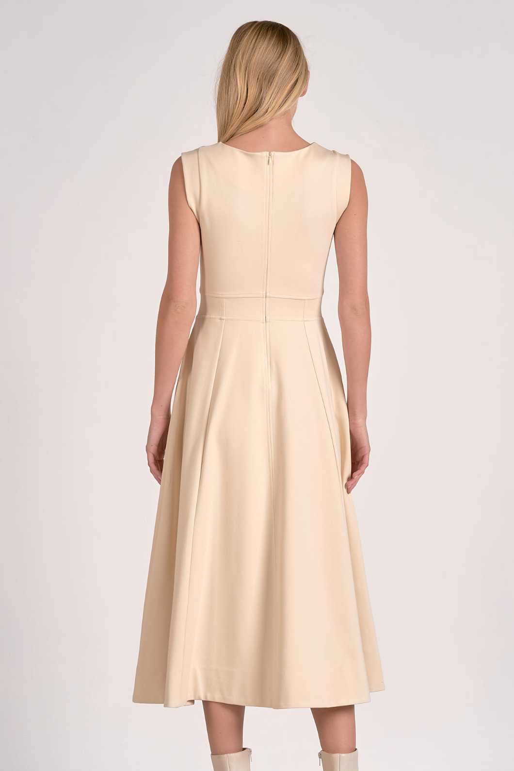 Camilla Midi Dress - Stone