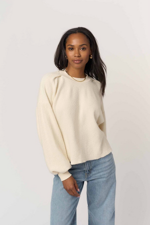 Time After Time Mock Neck Sweatshirt