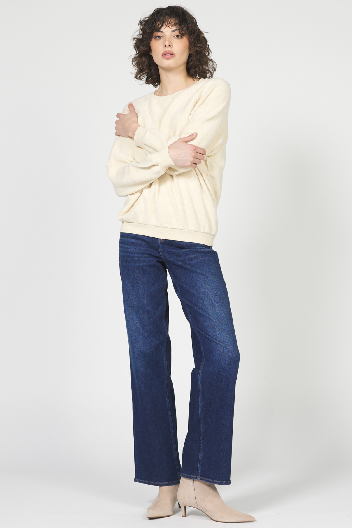 Rio Pullover Top - Cream