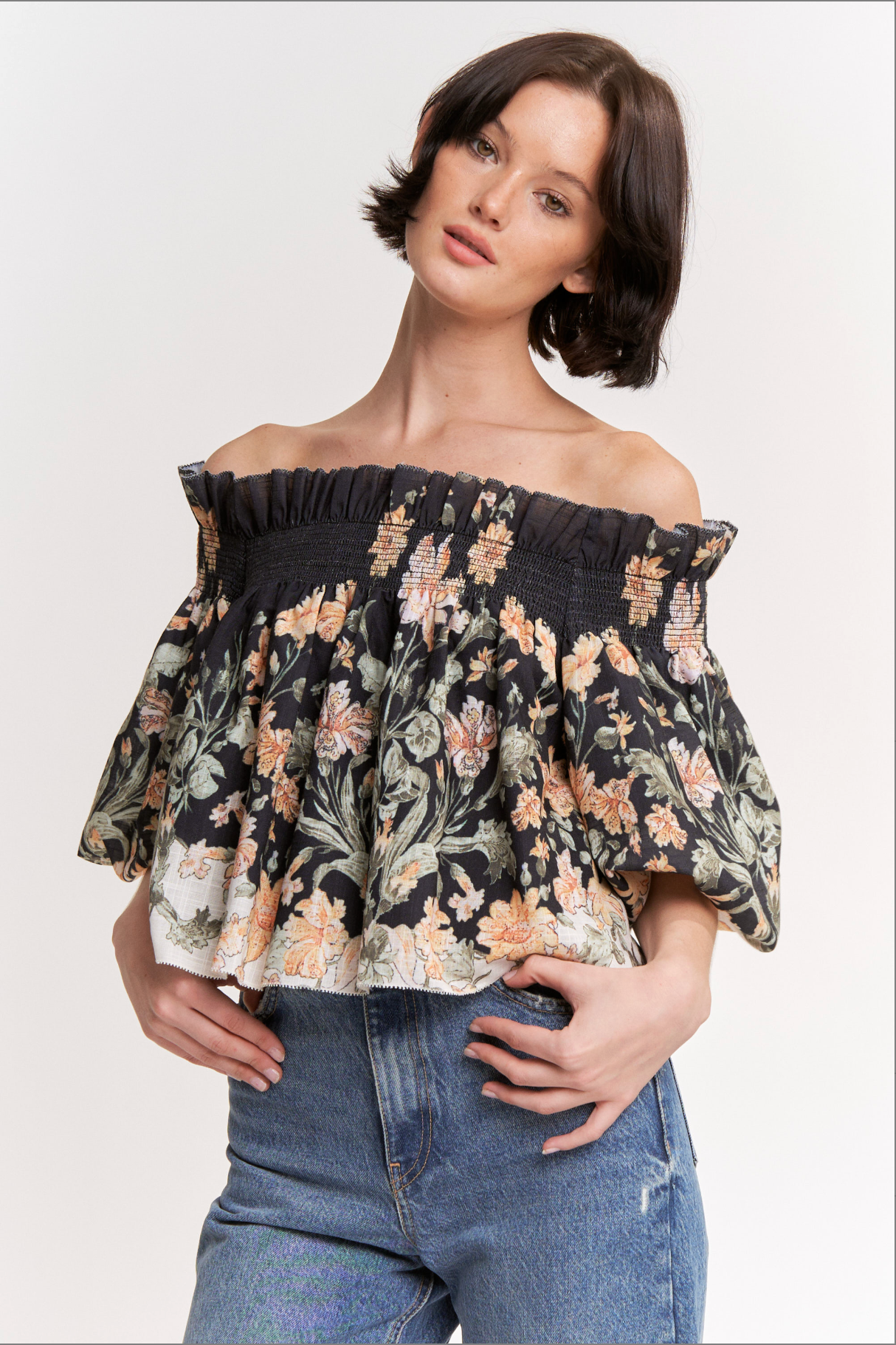 Iris Trapeze Blouse
