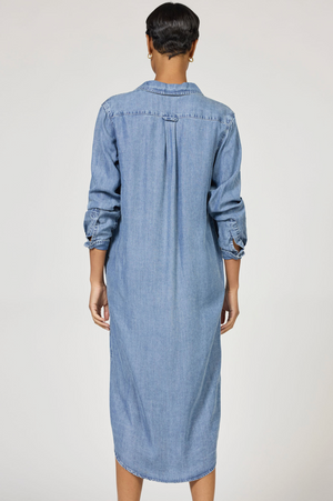 Galina Denim Midi Dress