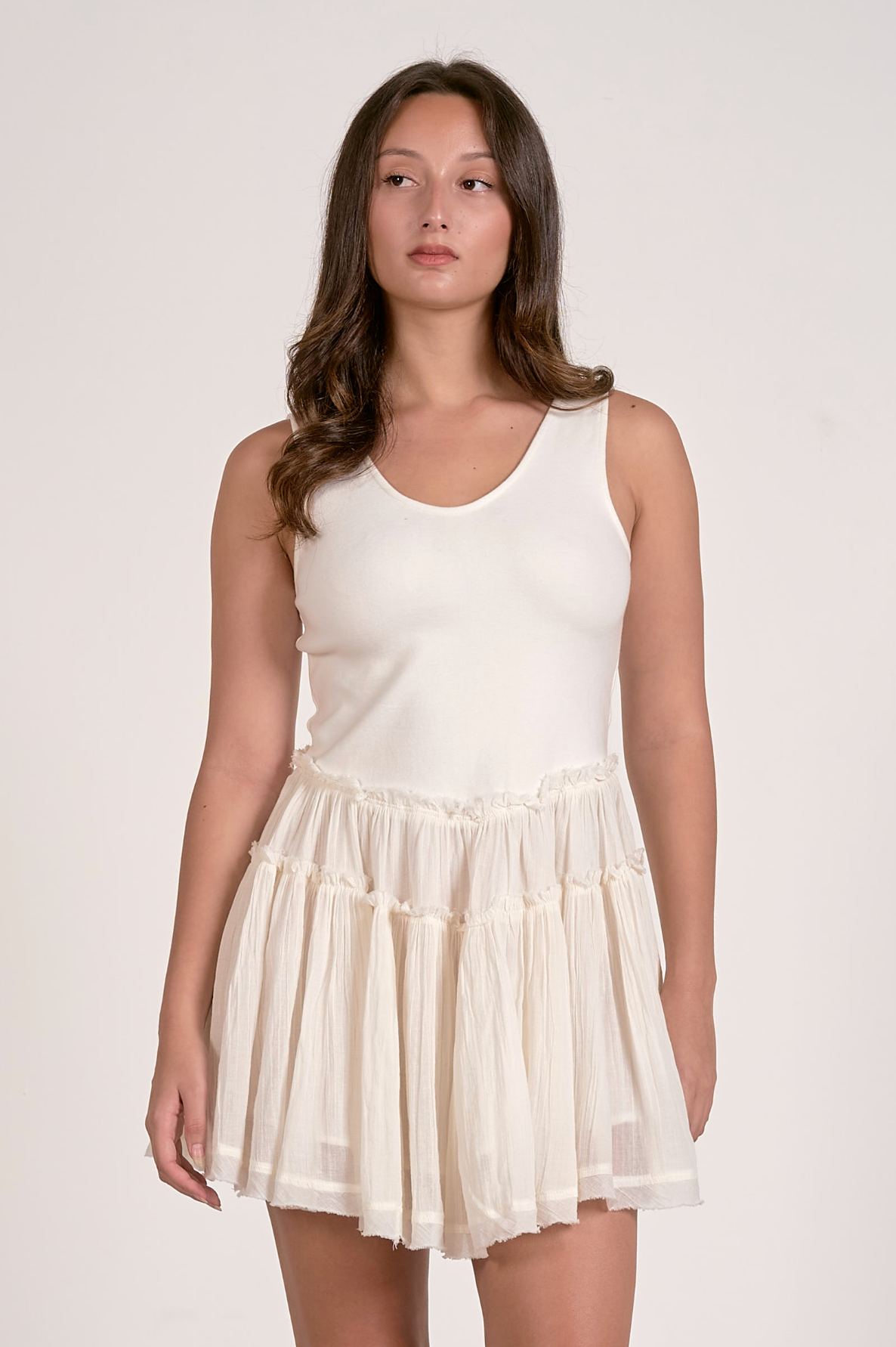 Izzy Mini Dress - White