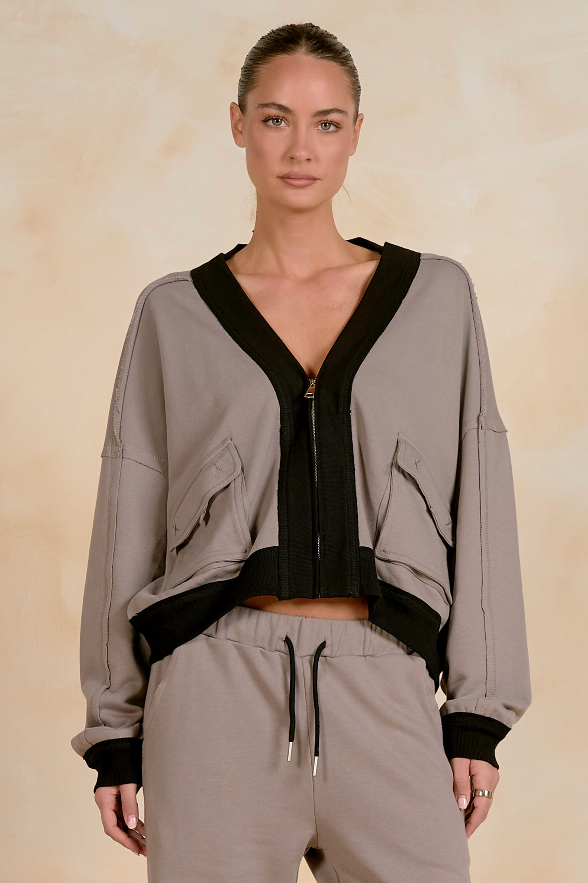 Caroline V-Neck Jacket