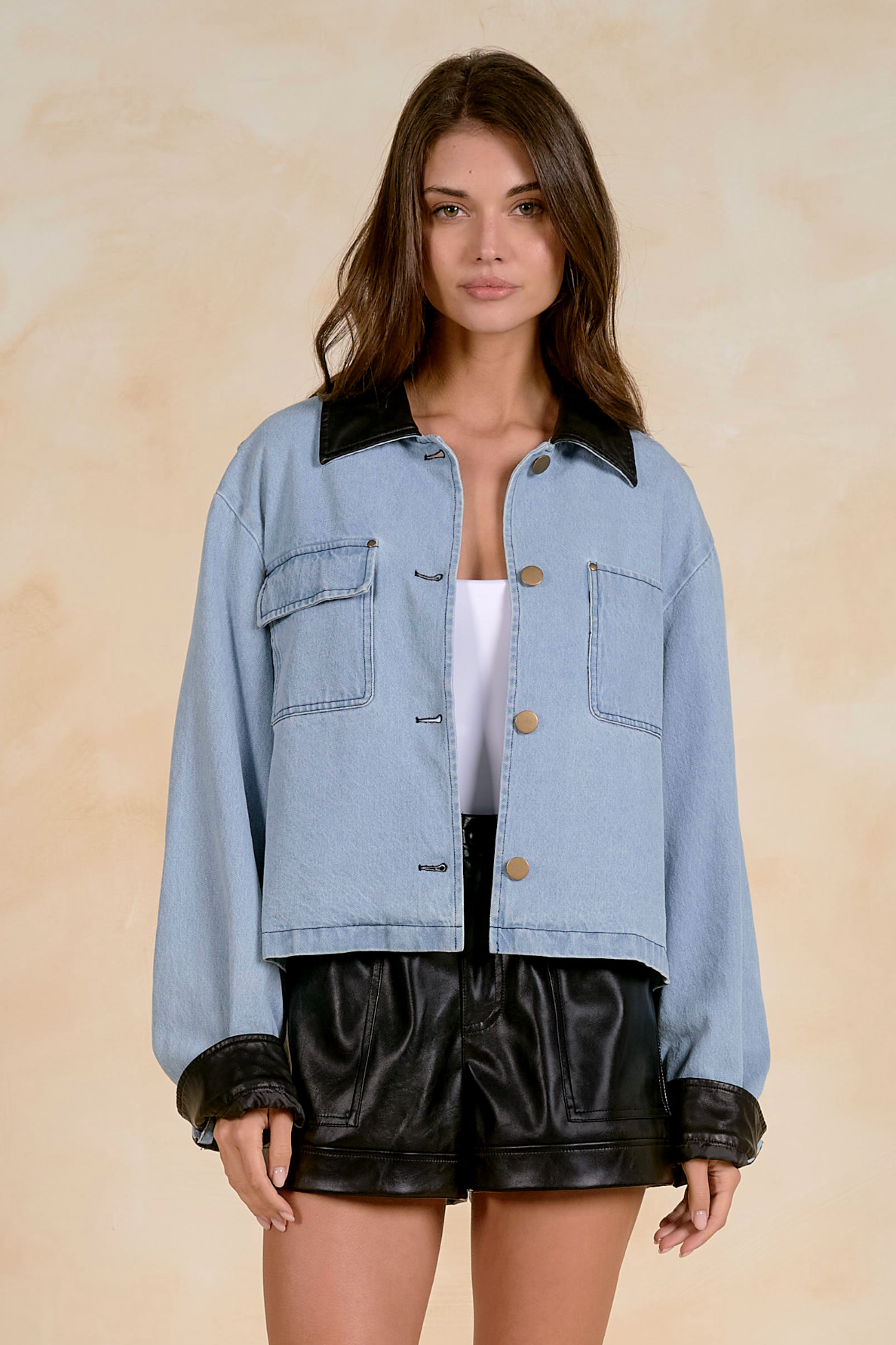 Olivia Barn Jacket - Denim