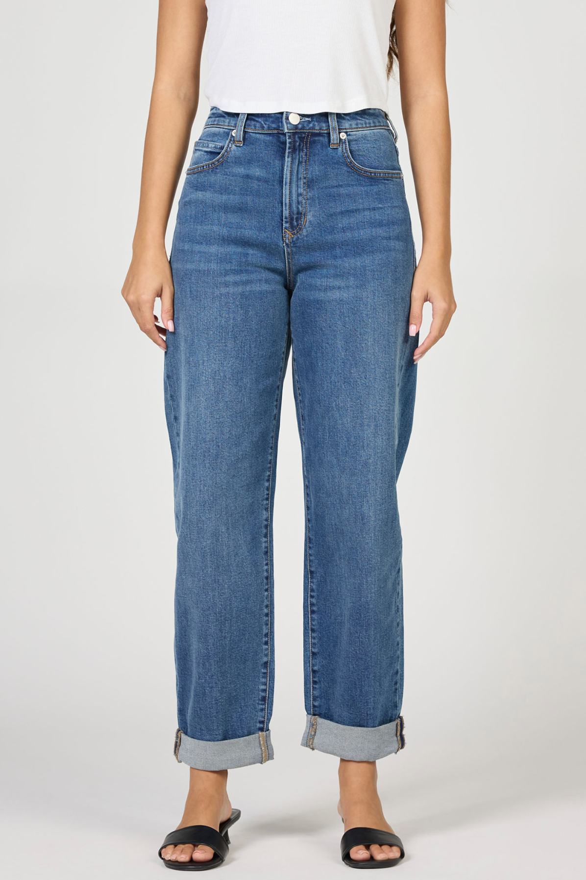 Everett Straight Leg Jeans - Ocean Bath