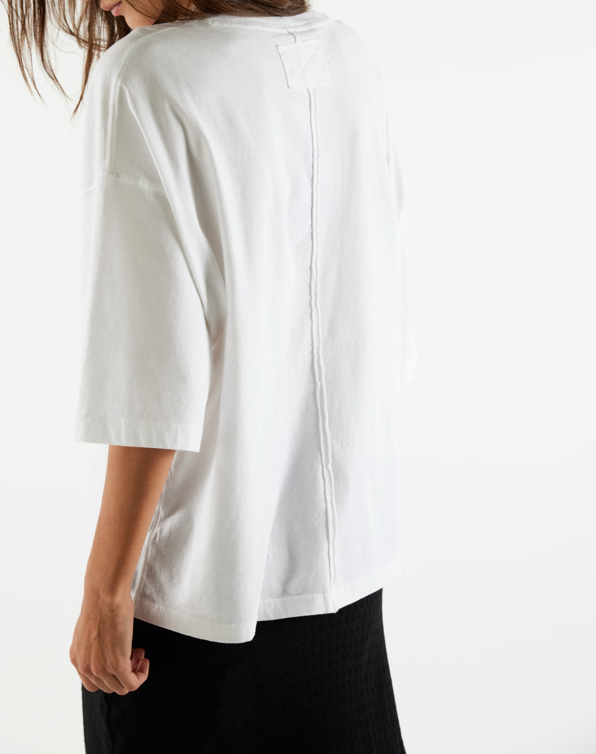 Free People - Perfect Oversized Tee - White