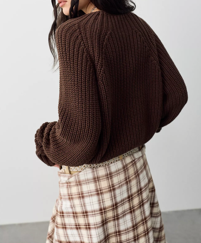 Free People - Low Tide Pullover - Chocolate