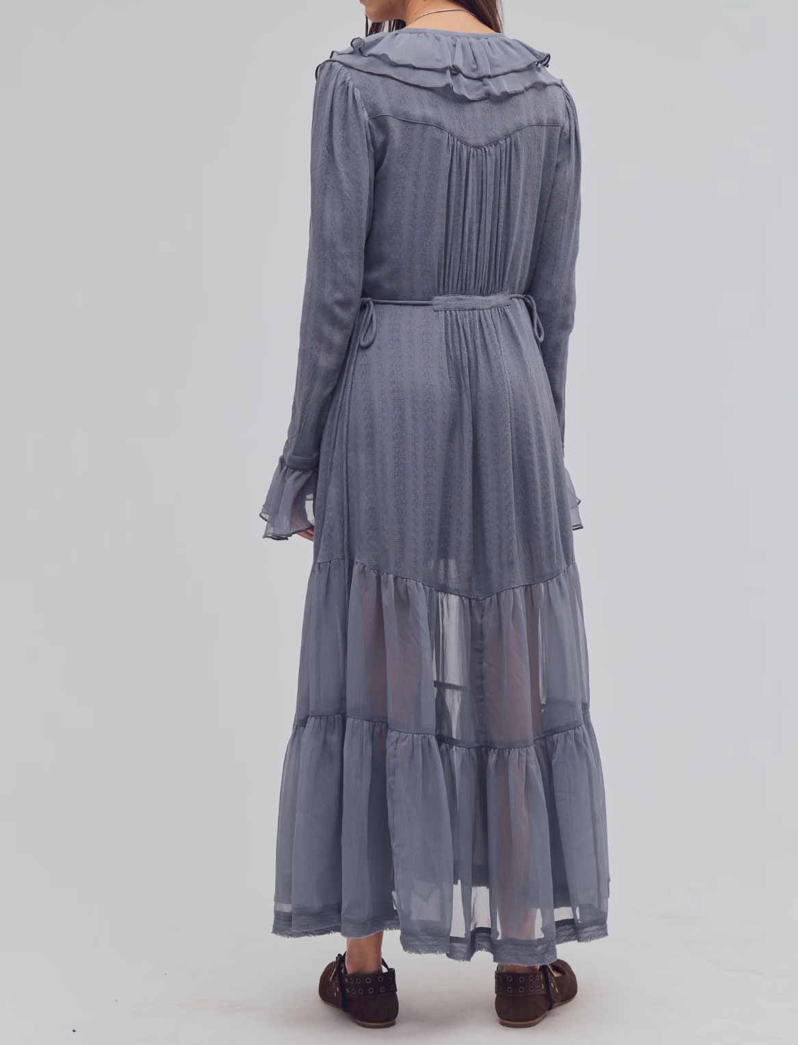 Free People Isla Midi Dress - Stone Valley