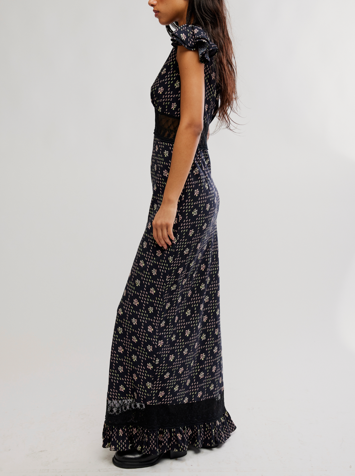 Free People - Eternal Soul Maxi Dress - Black
